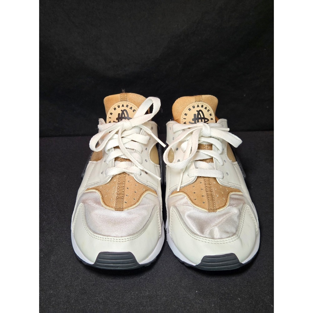 Nike Air Huarache International White Gold Black Men's Shoes Size 7.5 - Picture 4 of 10
